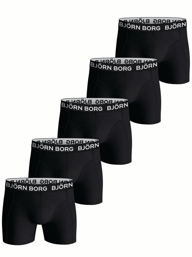 Cotton Stretch Boxer 5p, Multipack 2 fra Björn Borg