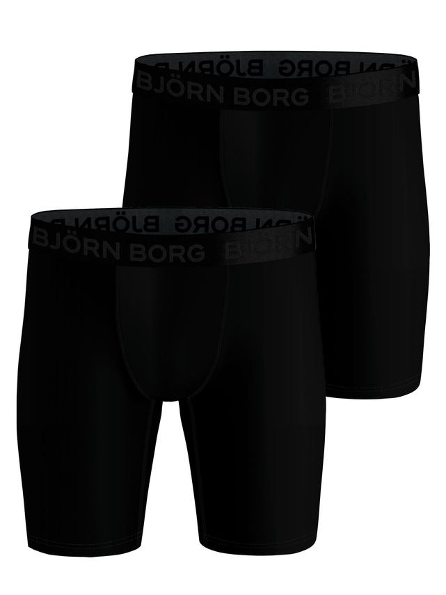 Performance Boxer Long Leg 2p, Multipack 1 fra Björn Borg