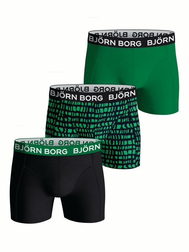 Cotton Stretch Boxer 3p, Multipack 11 fra Björn Borg