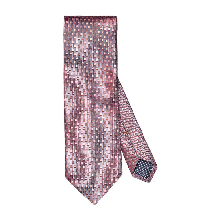 Semi Solid Woven Silk Tie fra Eton
