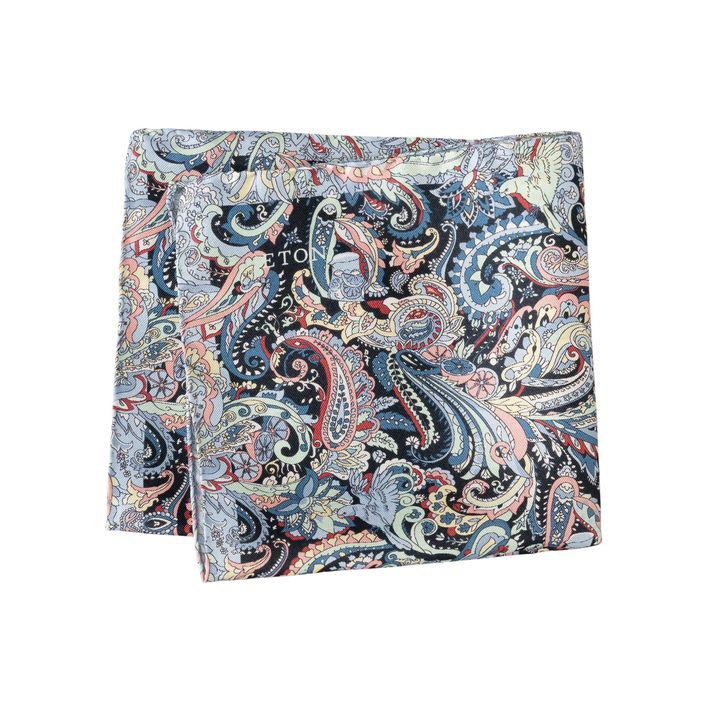 Paisley Silk Pocket Square fra Eton