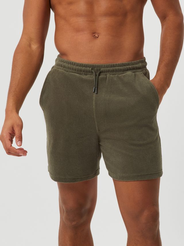 Borg Toweling Pool Shorts, Egret fra Björn Borg