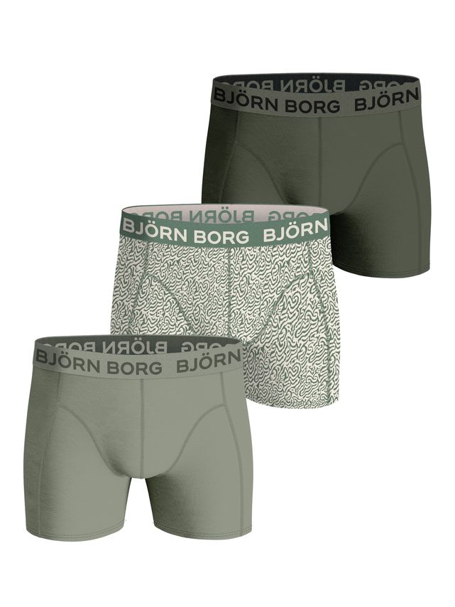 Cotton Stretch Boxer 3p, Multipack 12 fra Björn Borg