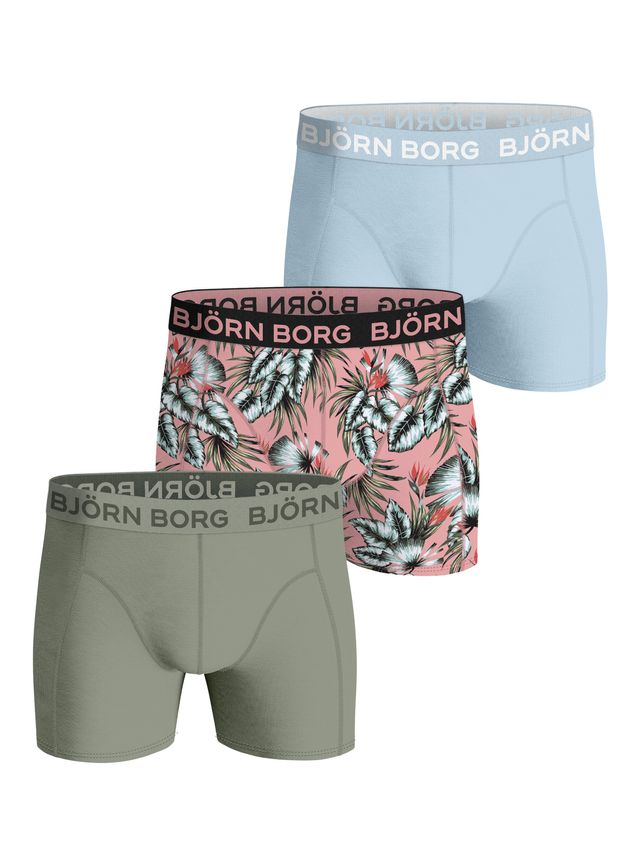 Cotton Stretch Boxer 3p, Multipack 12 fra Björn Borg
