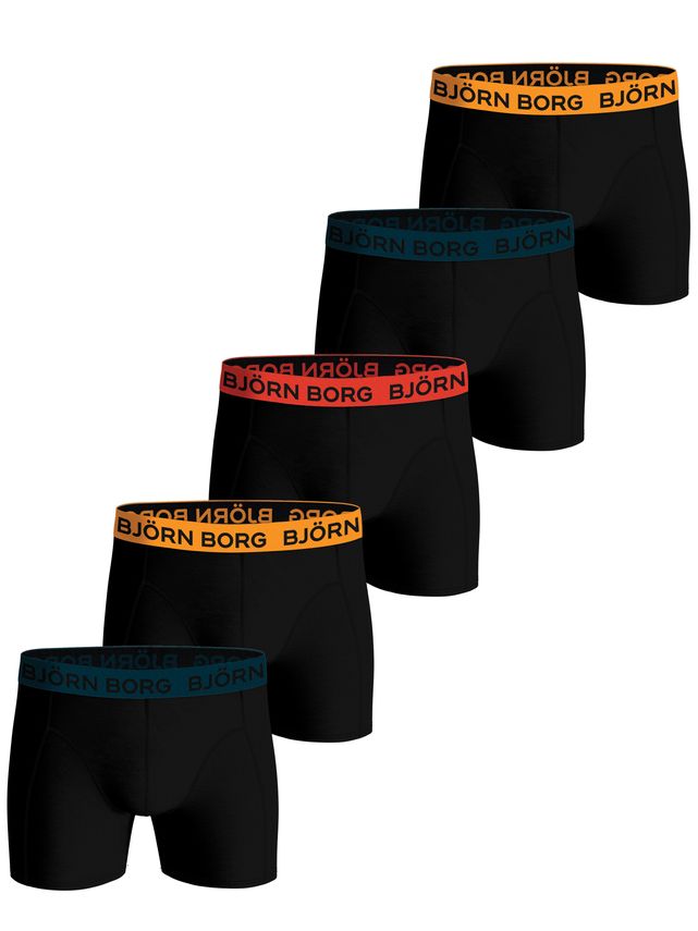 Cotton Stretch Boxer 5p, Multipack 6 fra Björn Borg