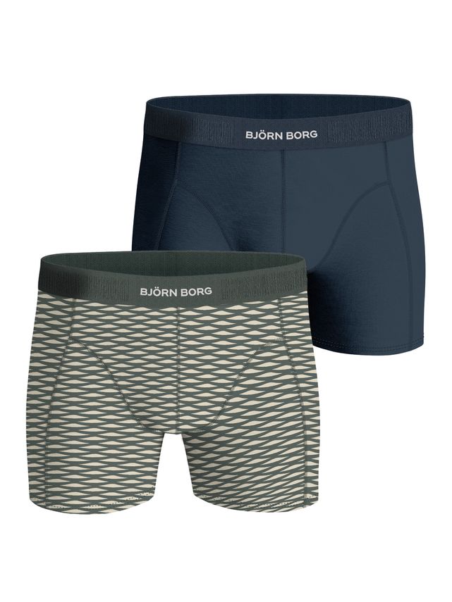 Premium Cotton Stretch Boxer 2p, Multipack 7 fra Björn Borg