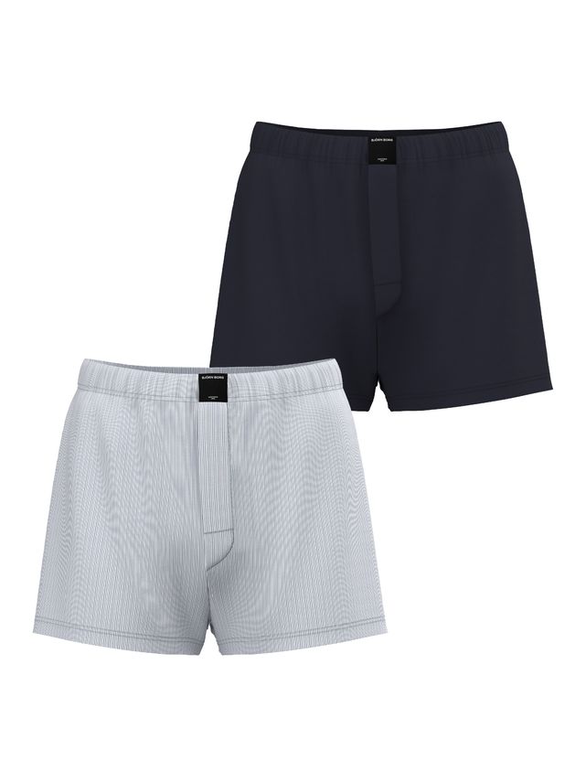 Cotton Stretch Boxer Shorts 2p, Multipack 2 fra Björn Borg