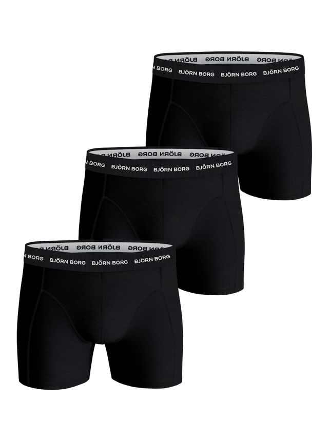 Cotton Stretch Boxer 3p, Multipack 9 fra Björn Borg