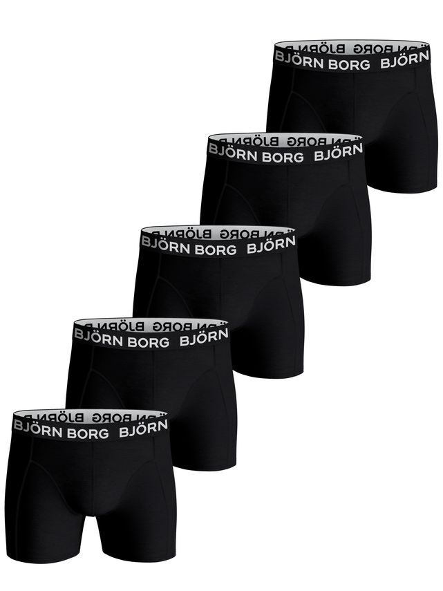 Cotton Stretch Boxer 5p, Multipack 2 fra Björn Borg