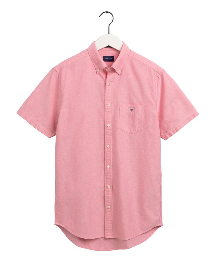 The Oxford Shirt Reg Ss Bd fra Gant