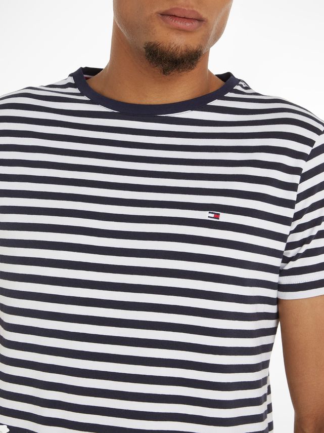 Stretch Slim Fit Tee fra Tommy Hilfiger
