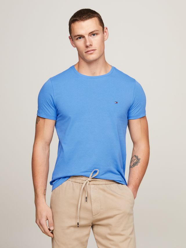 Stretch Slim Fit Tee fra Tommy Hilfiger