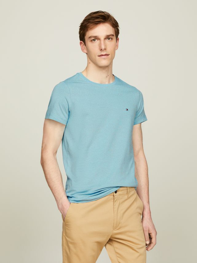 Stretch Slim Fit Tee fra Tommy Hilfiger