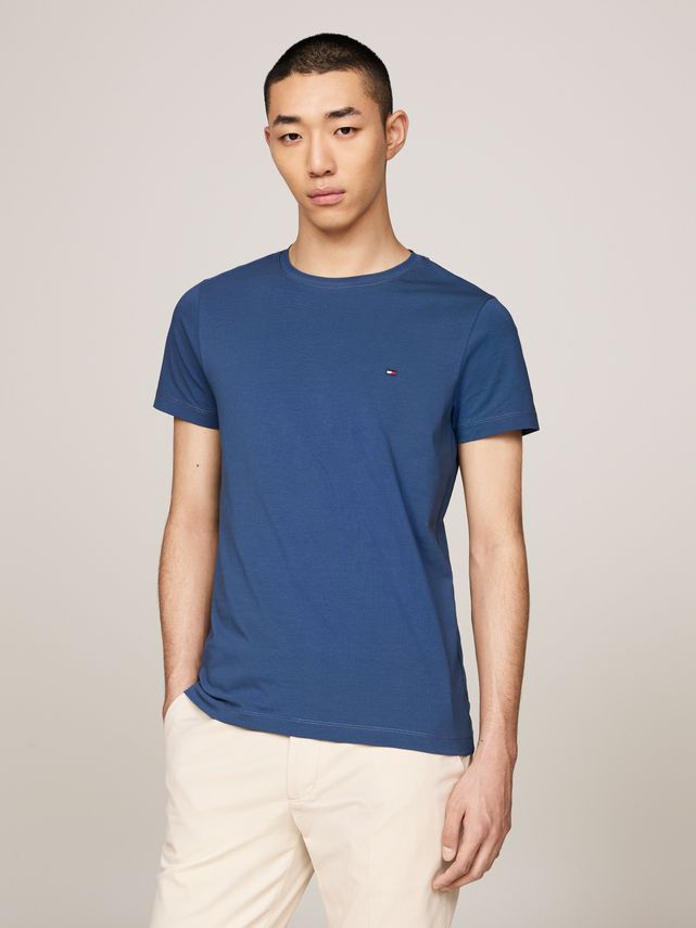 Stretch Slim Fit Tee fra Tommy Hilfiger