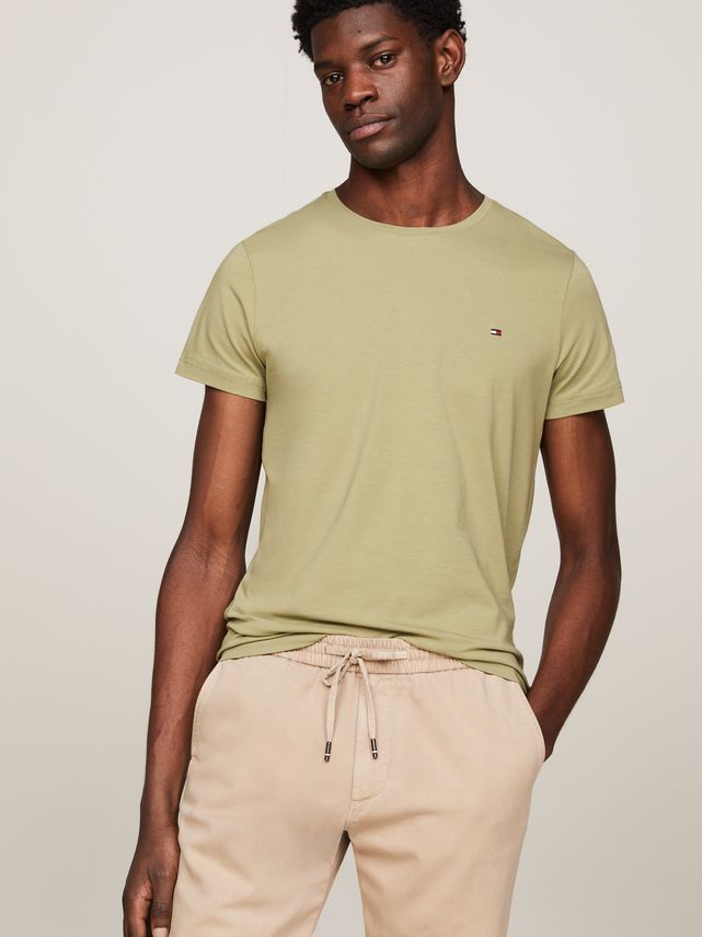 Stretch Slim Fit Tee fra Tommy Hilfiger