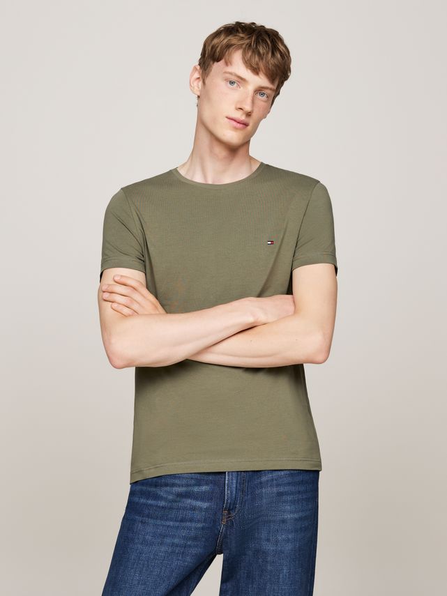 Stretch Slim Fit Tee fra Tommy Hilfiger