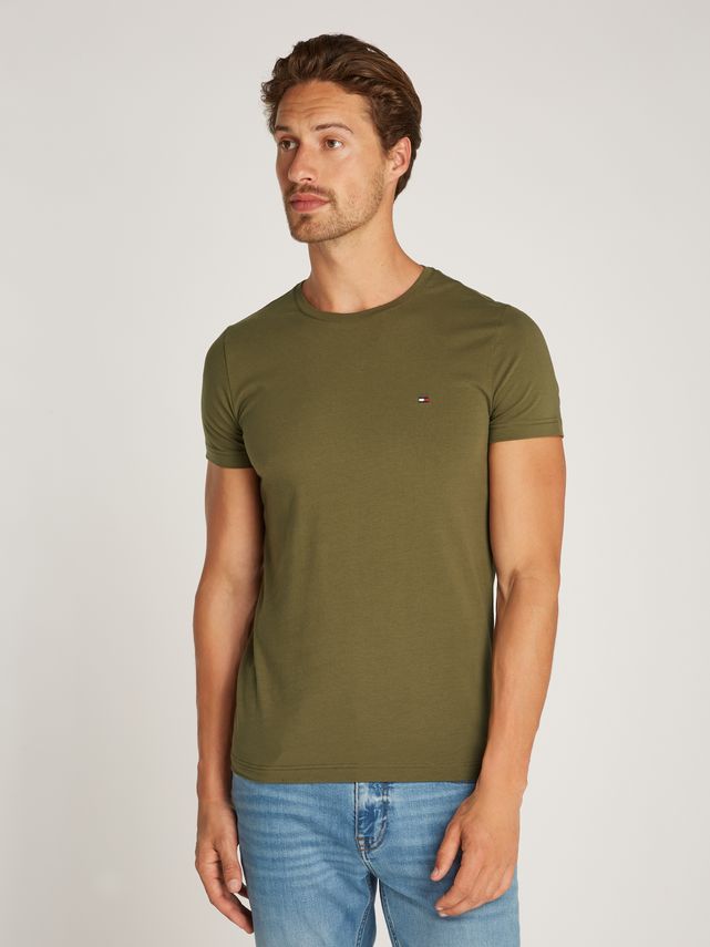 Stretch Slim Fit Tee fra Tommy Hilfiger