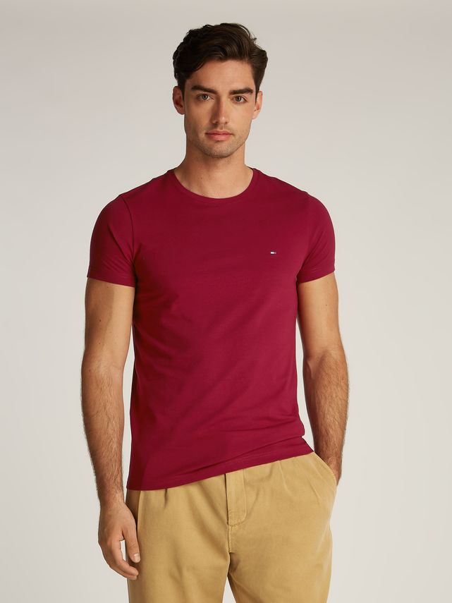 Stretch Slim Fit Tee fra Tommy Hilfiger