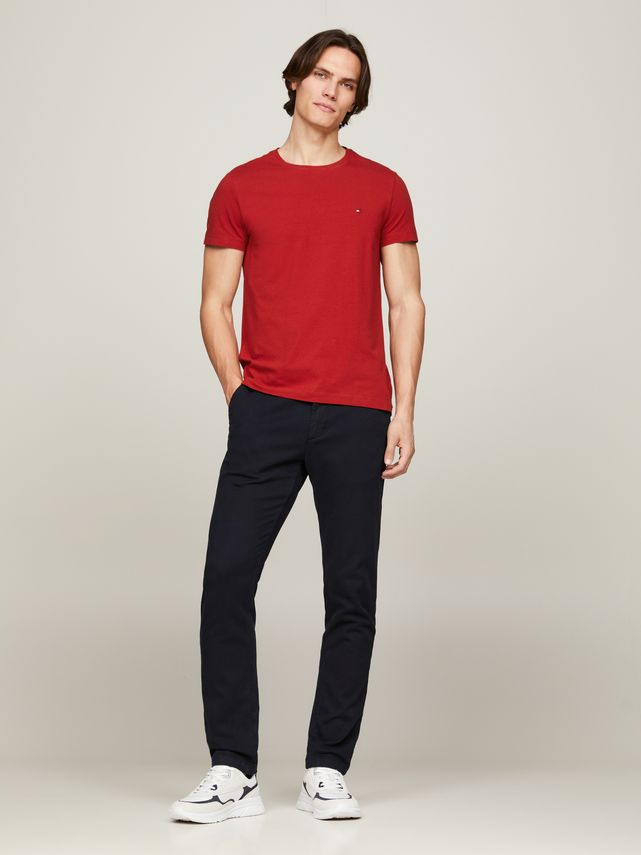Stretch Slim Fit Tee fra Tommy Hilfiger