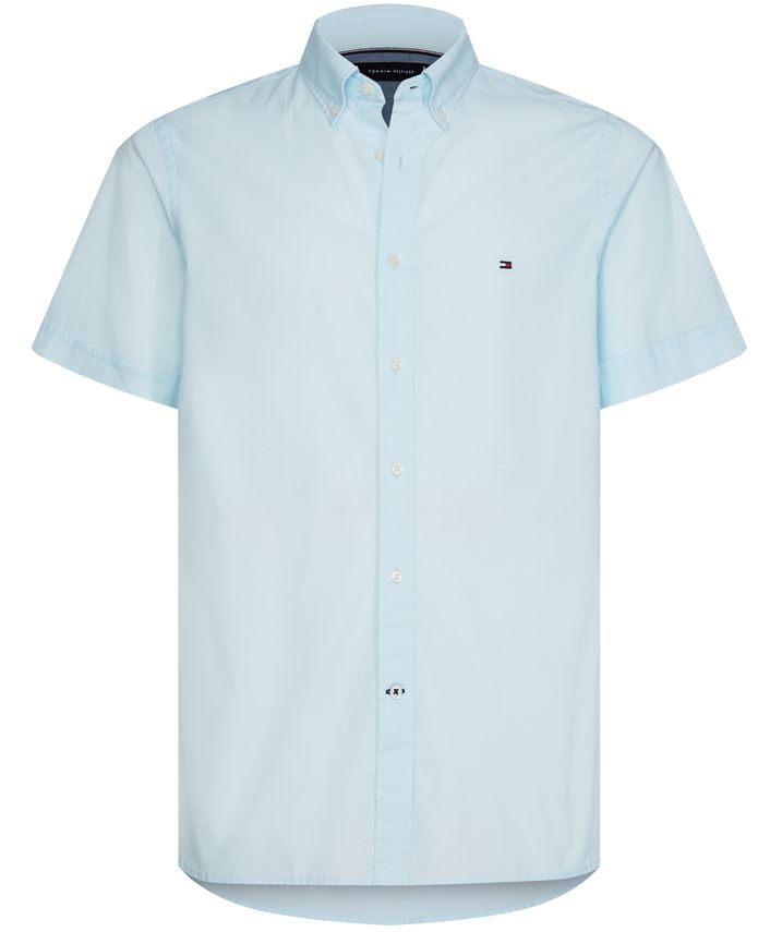 Slim Soft Poplin Shi fra Tommy Hilfiger