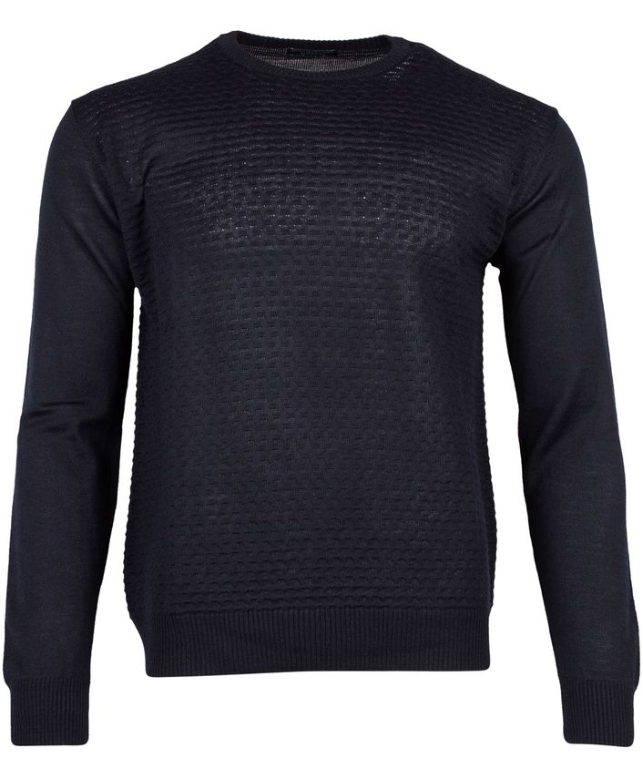 Gm O Neck Merino fra Gino Marcello