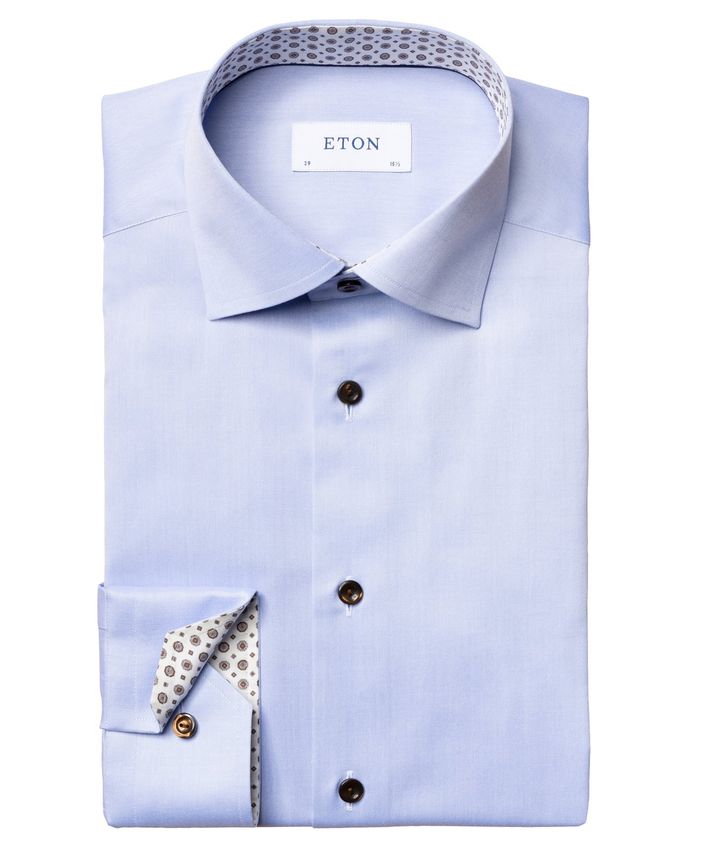 Twill Shirt Slim fra Eton