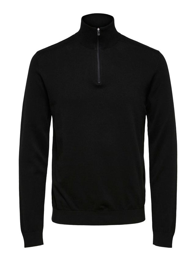Slhberg Half Zip Cardigan B No fra Selected
