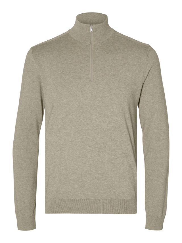 Slhberg Half Zip Cardigan B No fra Selected