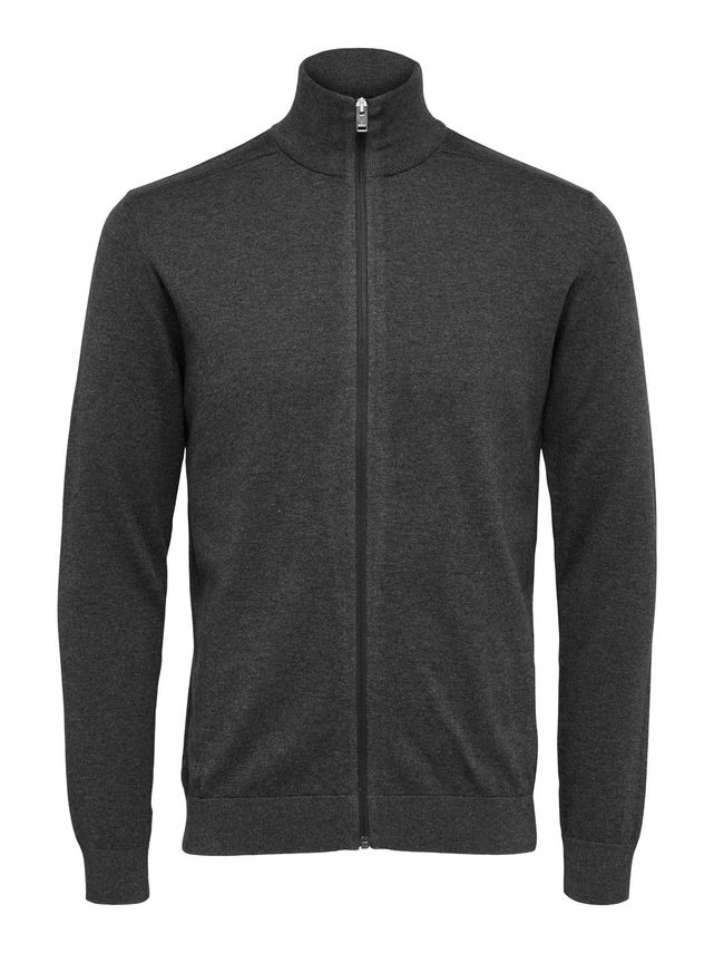 Slhberg Full Zip Cardigan B No fra Selected