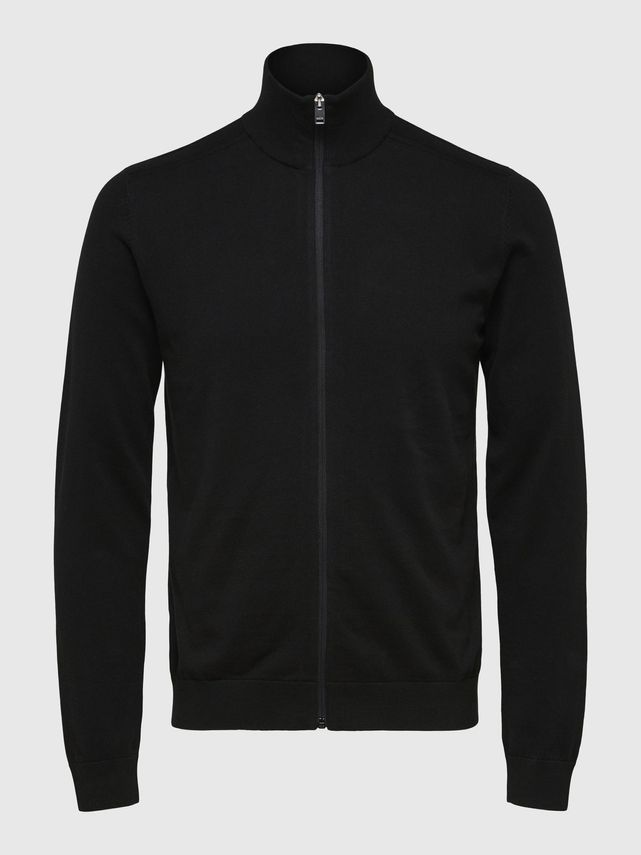 Slhberg Full Zip Cardigan B No fra Selected