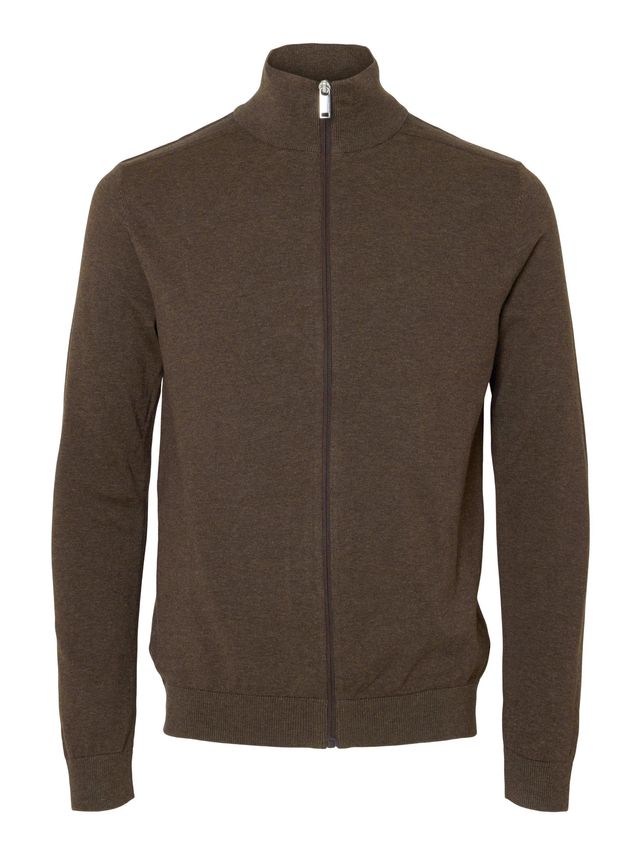 Slhberg Full Zip Cardigan B No fra Selected