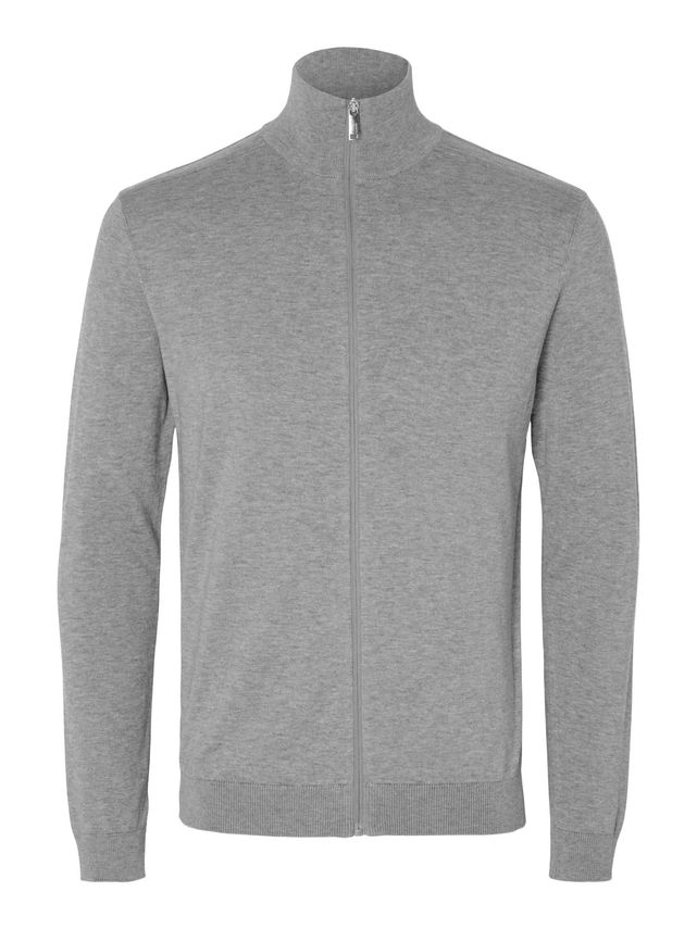 Slhberg Full Zip Cardigan B No fra Selected