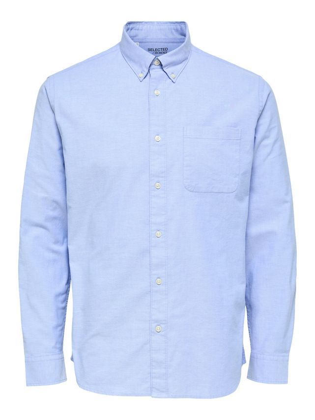 Slhregrick Ox Flex Shirt Ls S fra Selected