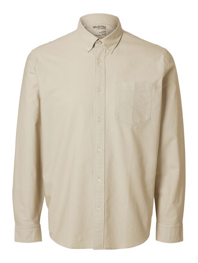 Slhregrick Ox Flex Shirt Ls S fra Selected