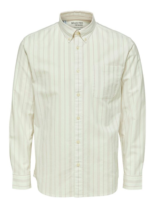 Slhregrick Ox Flex Shirt Ls S fra Selected