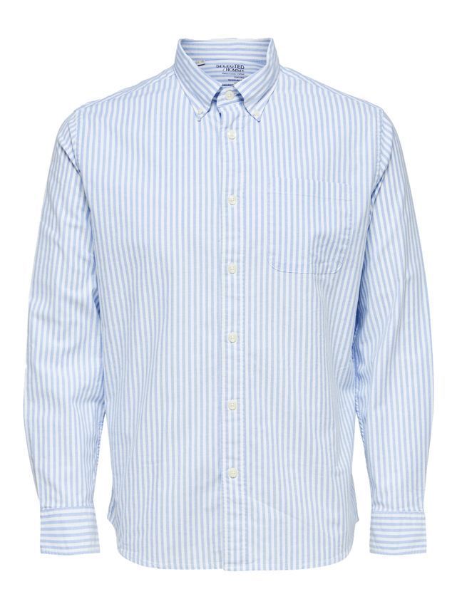 Slhregrick Ox Flex Shirt Ls S fra Selected