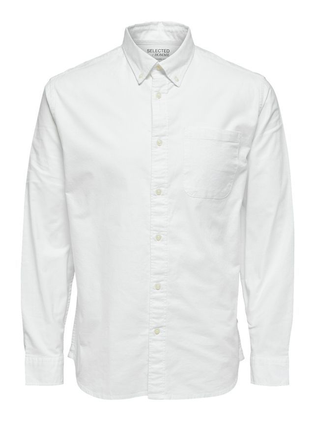 Slhregrick Ox Flex Shirt Ls S fra Selected