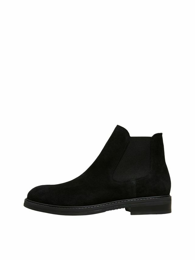 Slhblake Suede Chelsea Boot B Noos fra Selected