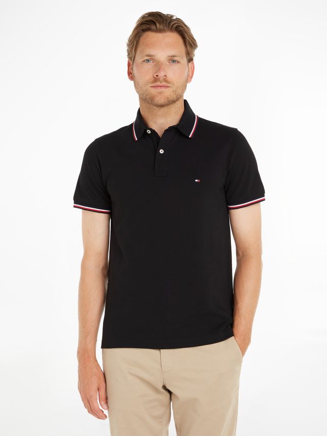 Core Tommy Tipped Slim Polo fra Tommy Hilfiger