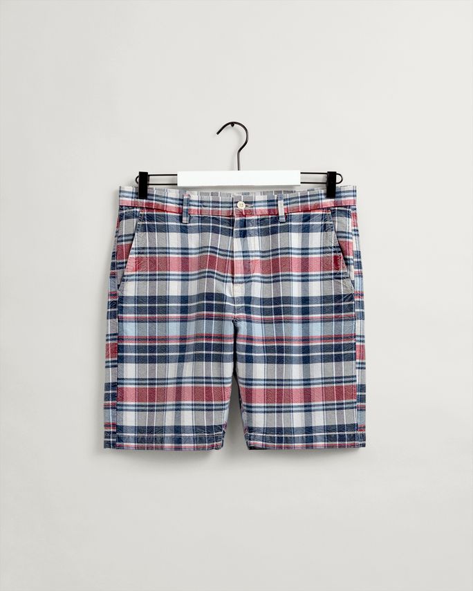 D2. Indian Madras Shorts fra Gant