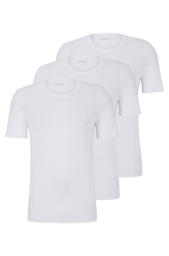 Tshirt Rn 3p Classic 10243514 fra Boss Black