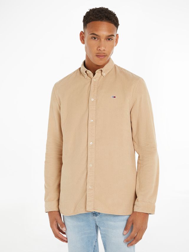 Tjm Solid Cord Shirt fra Tommy Jeans