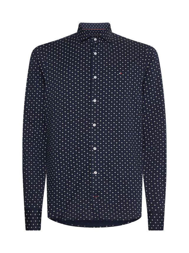 Cl Jersey Foulard Prt Sf Shirt fra Tommy Hilfiger