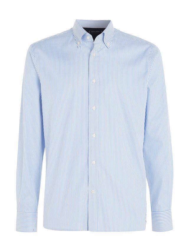 Dc Oxford Stripe Rf Shirt fra Tommy Hilfiger