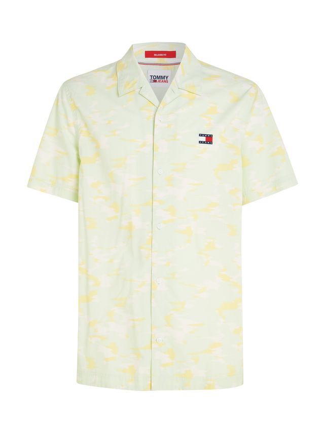 Tjm Rlx Camo Aop Ss Shirt fra Tommy Jeans
