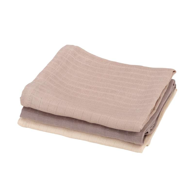 Stofbleer 3 Stk. Moonlight Beige fra Sebra