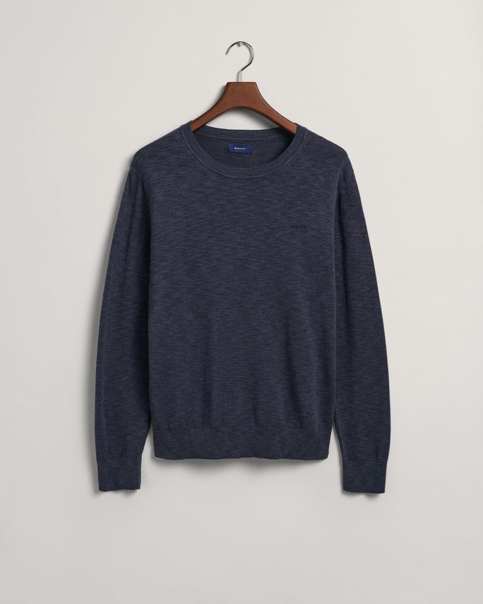 Cotton Linen C Neck fra Gant