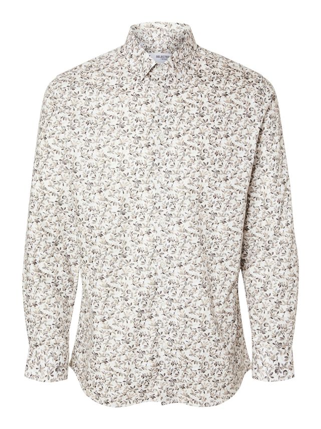 Slhslimsoho Ethan Aop Shirt Ls B No fra Selected