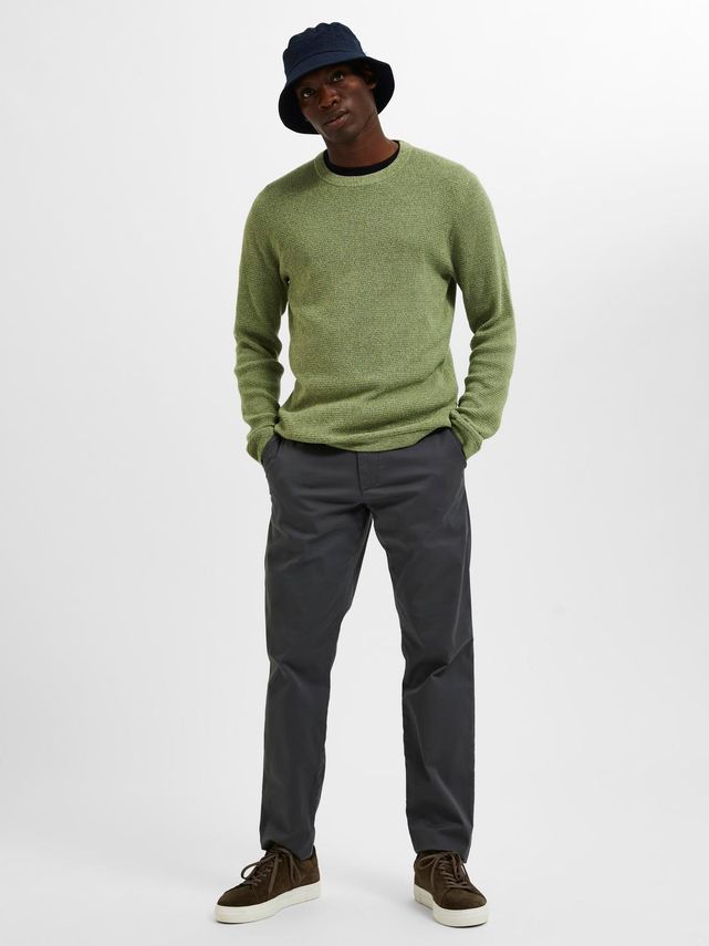 Slh175 Slim New Miles Flex Pants W fra Selected