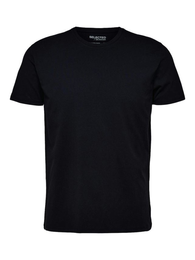 Slhael Ss O Neck Tee Noos fra Selected